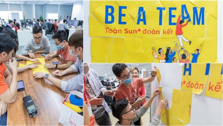Tháng Be a Team: Khép lại thử thách truy tìm mảnh ghép, Unit 3 hoàn thiện bức tranh "Toàn Sun* đoàn kết".