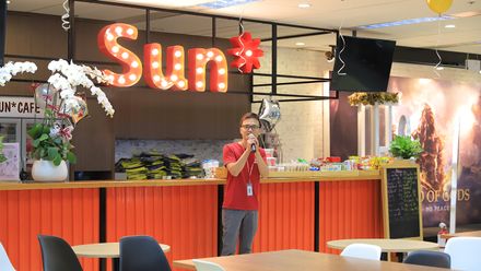 From October 2019, Morning Speech will take place once a week in Keangnam office