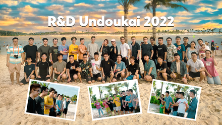 Thử thách team-building bãi biển, R&D "gét gô!"