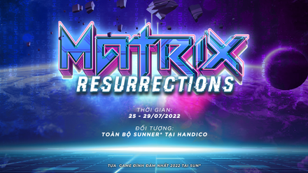 Matrix Resurrections - Ma trận Hồi sinh chính thức khởi tranh tại Sun*
