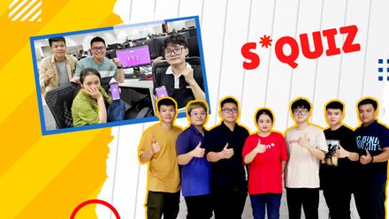 CEV09 trình làng S*Quiz - tựa game trực tuyến miễn phí dành riêng cho người Sun*