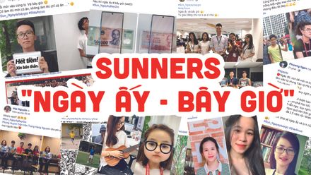 Sunners phát sốt với trào lưu 'Ngày ấy - Bây giờ'