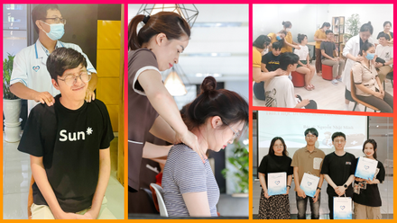 Sunners với trải nghiệm thú vị tại workshop "Relax & Release"