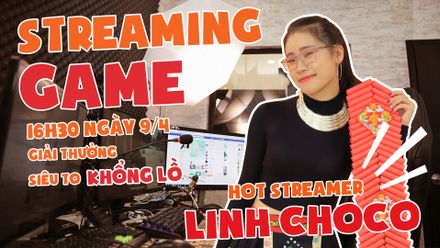 [16:30 - 9/4] Streaming Game - Giải đố trực tuyến cùng Hot Face Linh Choco!!!