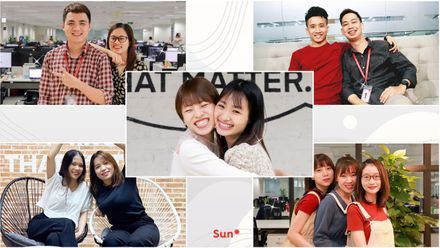Tri kỉ ở Sun*: 'Đưa tay đây nào, mãi bên nhau bạn nhé!'