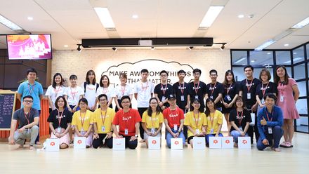 From October 2019, Official Staff Ceremony upgrades to “We are Sun*”