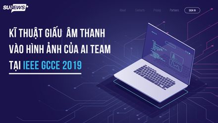 Audio-into-image steganography by AI Team at IEEE GCCE 2019