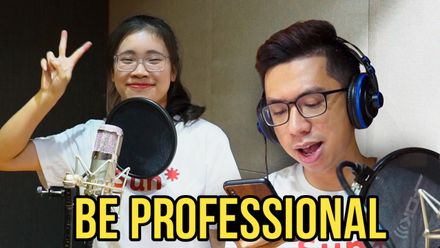 Video: Be professional like taking a walk in the park with Linh Choco and Sơn B!
