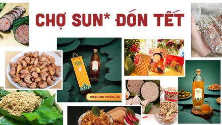 Đến hẹn lại phải lên, Tết này chợ Sun* có gì?