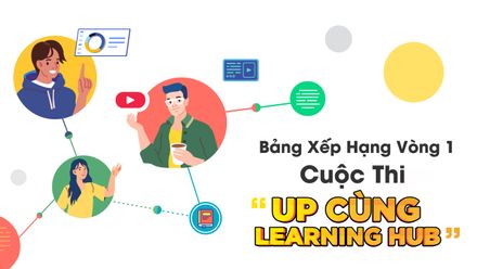 Gần 650 tài liệu gửi về, CEV04 đứng đầu bảng xếp hạng sau vòng 1 "Up cùng Learning Hub"