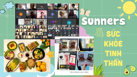 Bất ngờ thú vị qua các hoạt động Teambuilding, chăm sóc "sức khỏe tinh thần" mùa dịch của Sunners