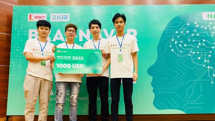 Team AI Research - R&D Unit vô địch, ẵm trọn 1000 USD tại cuộc thi Hackathon BKAI-NAVER Challenge 2022