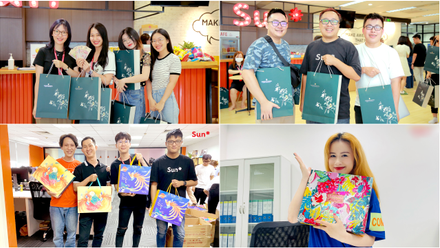 Trước kì nghỉ Lễ, Sunner 3 miền nhận "quà đặc biệt" từ Sun*