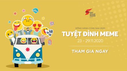 SAA 2020: Thỏa sức sáng tạo cùng "Tuyệt đỉnh Meme"
