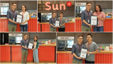 8 Sunners được vinh danh ở core value Stay Focused