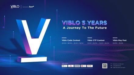 HOT: Bùng nổ chuỗi sự kiện đặc sắc kỷ niệm 5 năm sinh nhật Viblo