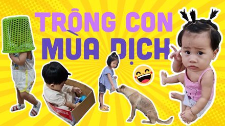 Bố mẹ Sun* và loạt chuyện hài hước "trông con không phải cuộc chiến"