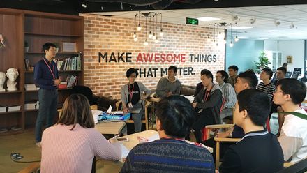 Group Frontend Hà Nội cải thiện kỹ năng communicate để nuôi cảm hứng làm dự án