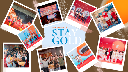 Toàn cảnh chương trình “Sun* The First 10 - Stay Gold” tại Sun* Đà Nẵng