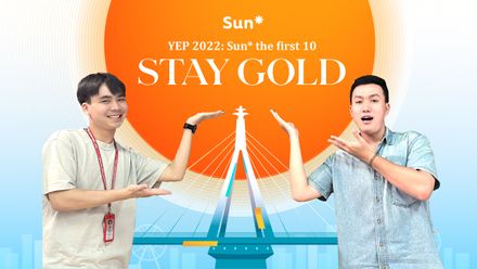 Hé lộ quan trọng trong Lễ kỉ niệm Sun* The First 10 - Stay Gold tại Sun* Đà Nẵng
